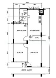 Blk 708 Hougang Avenue 2 (Hougang), HDB 3 Rooms #542732471